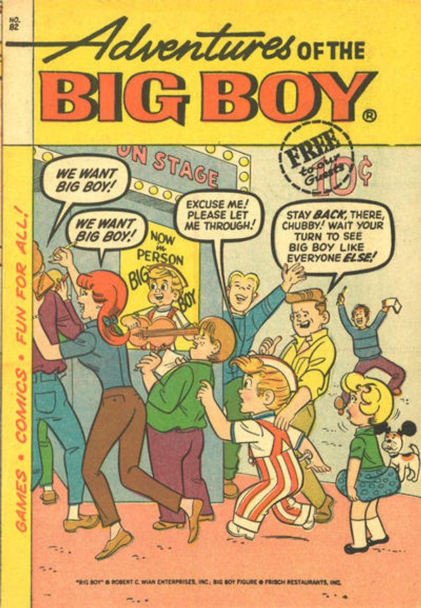 Adventures of Big Boy #82 [East]