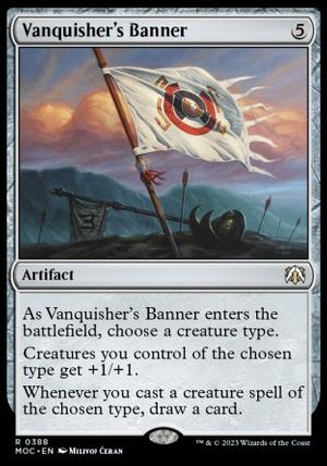 Vanquisher's Banner (March of the Machine Commander Decks)