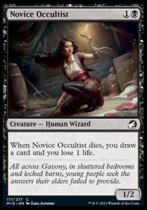 Novice Occultist (Innistrad: Midnight Hunt)