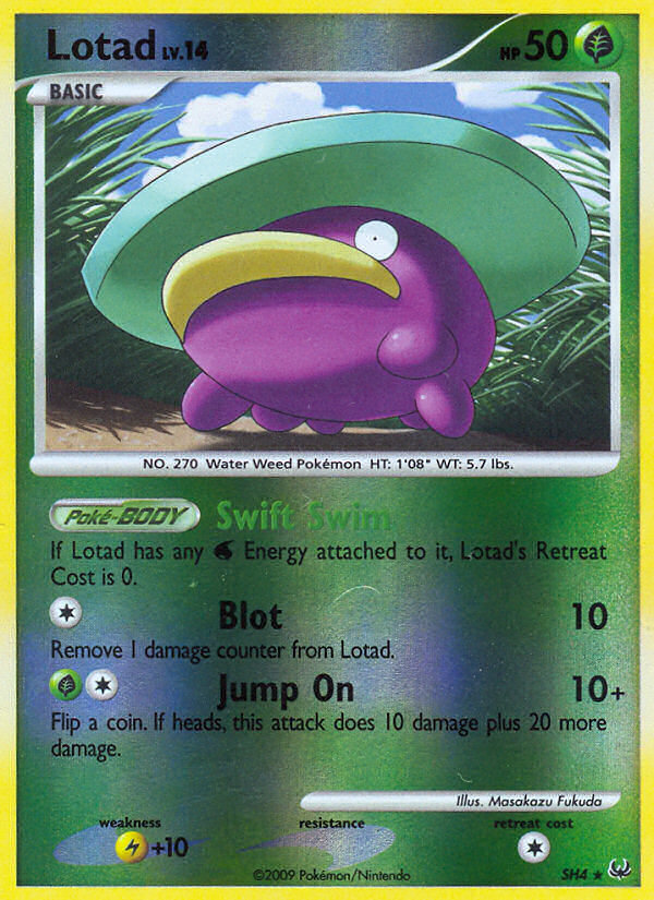 Lotad (SH4) - Platinum Pokémon Card