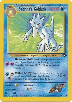 Sabrina's Golduck (30/132) - Gym Challenge (Unlimited)