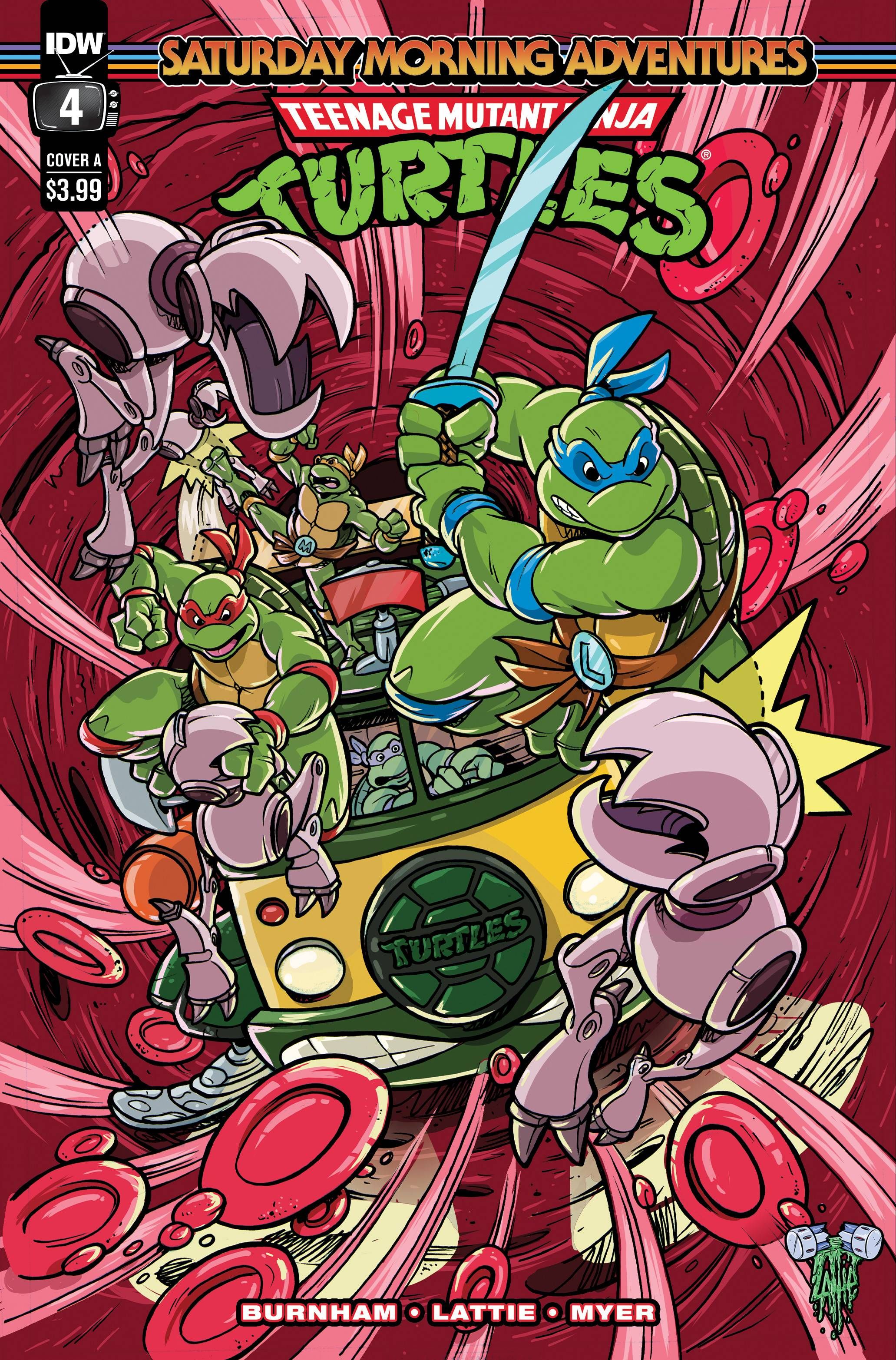 Teenage Mutant Ninja Turtles: Saturday Morning Adventures #4 Comic