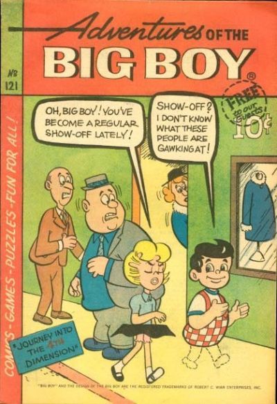 Adventures of Big Boy #121 [West] Comic