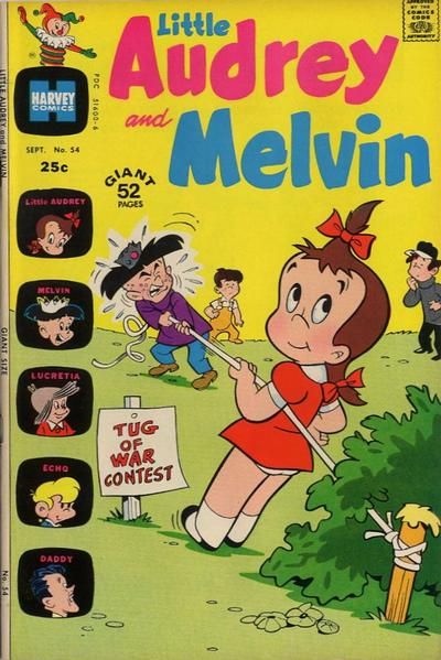 Little Audrey and Melvin #54 Comic