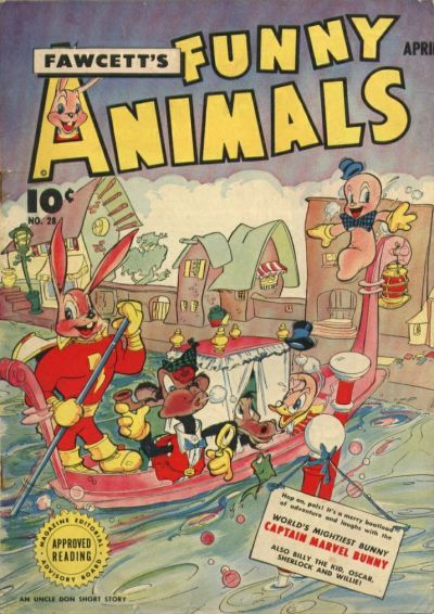 Fawcett's Funny Animals #28 Comic