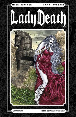Lady Death  #25 (San Diego Vip Cover)