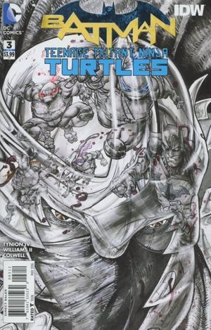 Batman Teenage Mutant Ninja Turtles #3 (2nd Printing)