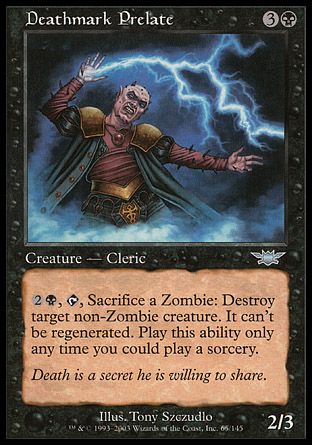 Deathmark Prelate (Legions) Trading Card