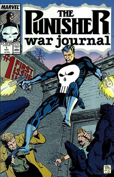 The Punisher War Journal Weaponless Volume 1 #20 Marvel Group July 1990 NM