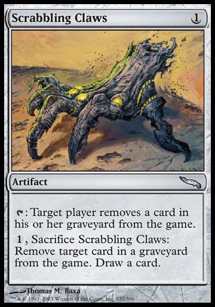 Scrabbling Claws (Mirrodin) Trading Card