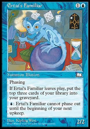 Ertai's Familiar (Weatherlight) Trading Card