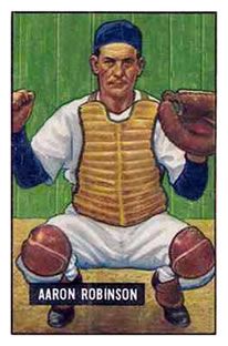 Aaron Robinson 1951 Bowman #142 Sports Card