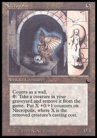 Necropolis (The Dark) Trading Card