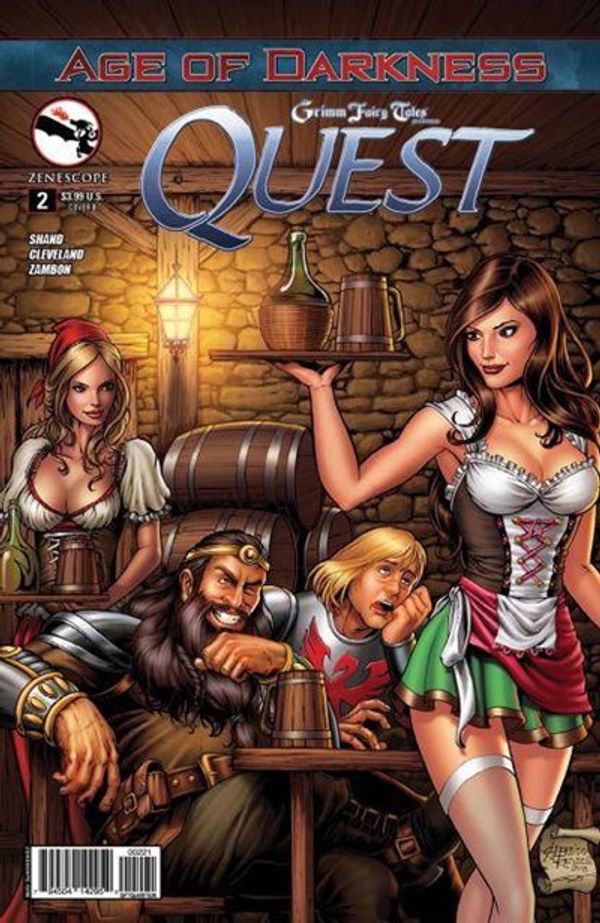 Grimm Fairy Tales presents Quest #2 (B Cover Reyes)