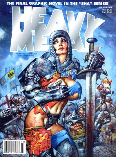Heavy Metal Magazine #Vol. 25 #1 Comic