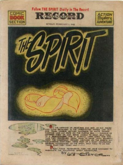 Spirit Section #2/1/1942 Comic