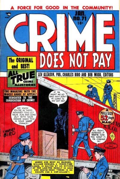 Crime Does Not Pay #71 Comic