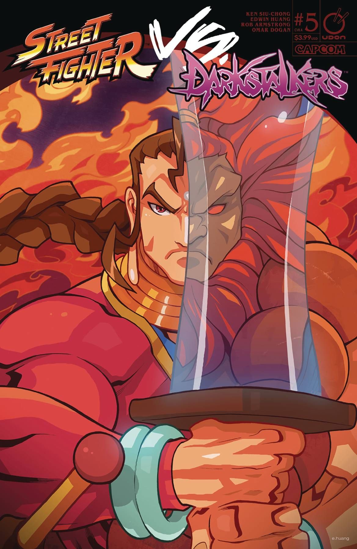 Street Fighter vs. Darkstalkers #5 Comic