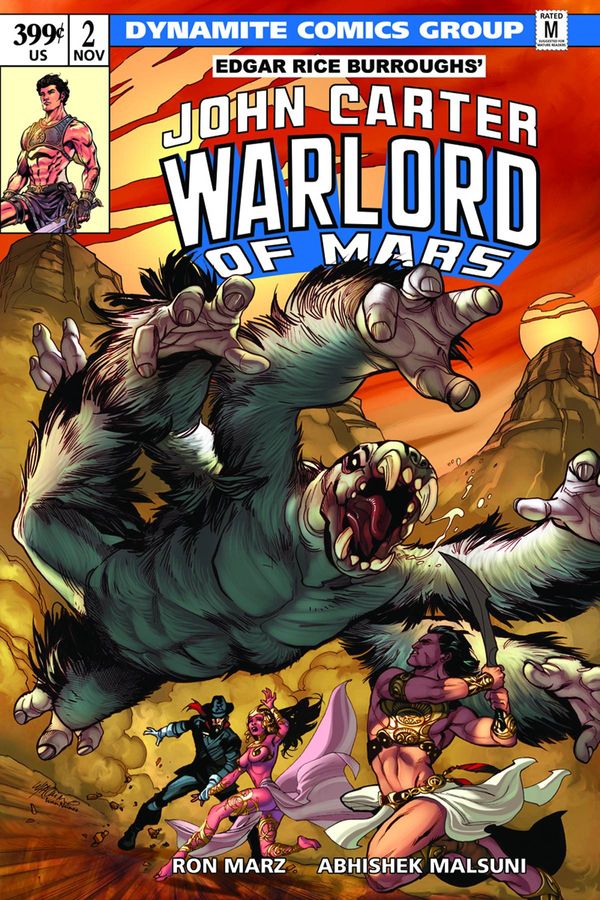 John Carter, Warlord of Mars #2 (Cover C Lupacchino Variant)