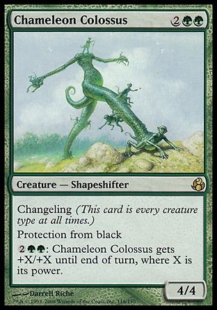 Chameleon Colossus (Morningtide) Trading Card