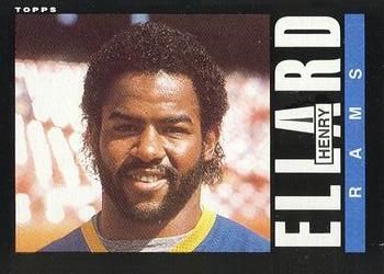 Henry Ellard 1985 Topps #80 Sports Card