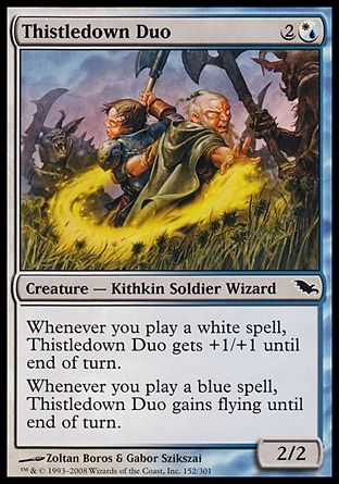 Thistledown Duo (Shadowmoor) Trading Card