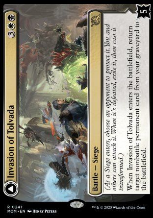 Invasion of Tolvada (March of the Machine) Trading Card