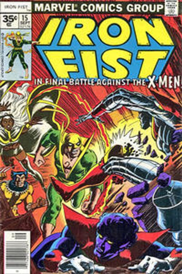 Iron Fist #15 (35 cent variant)