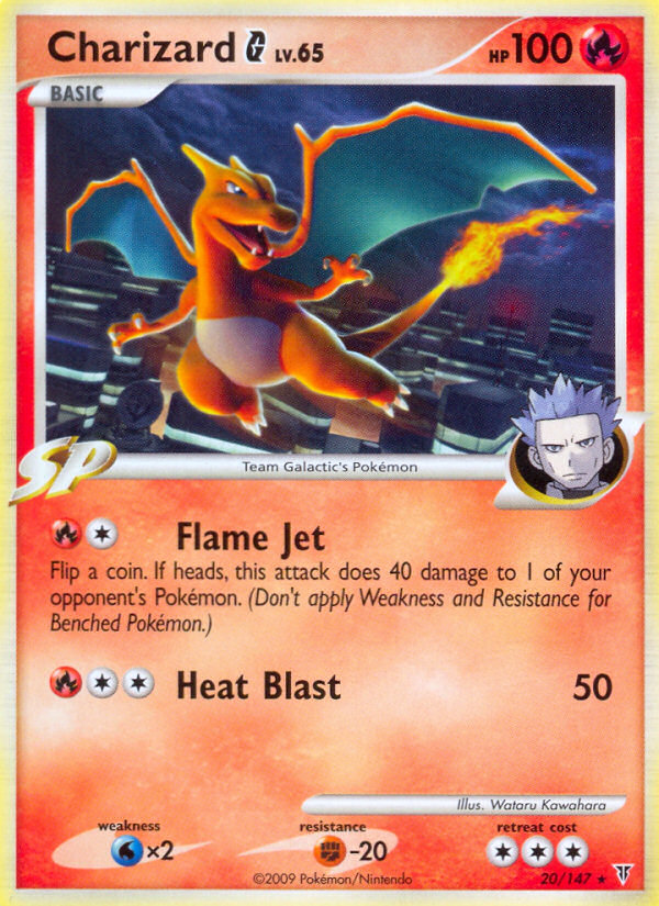 Charizard G (20/147) - Supreme Victors Pokémon Card