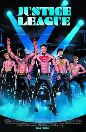 Justice League #40 (Movie Poster Variant Cover)