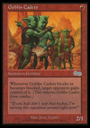 Goblin Cadets (Urza's Saga)