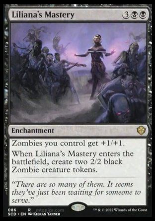 Liliana's Mastery (Starter Commander Decks) Trading Card