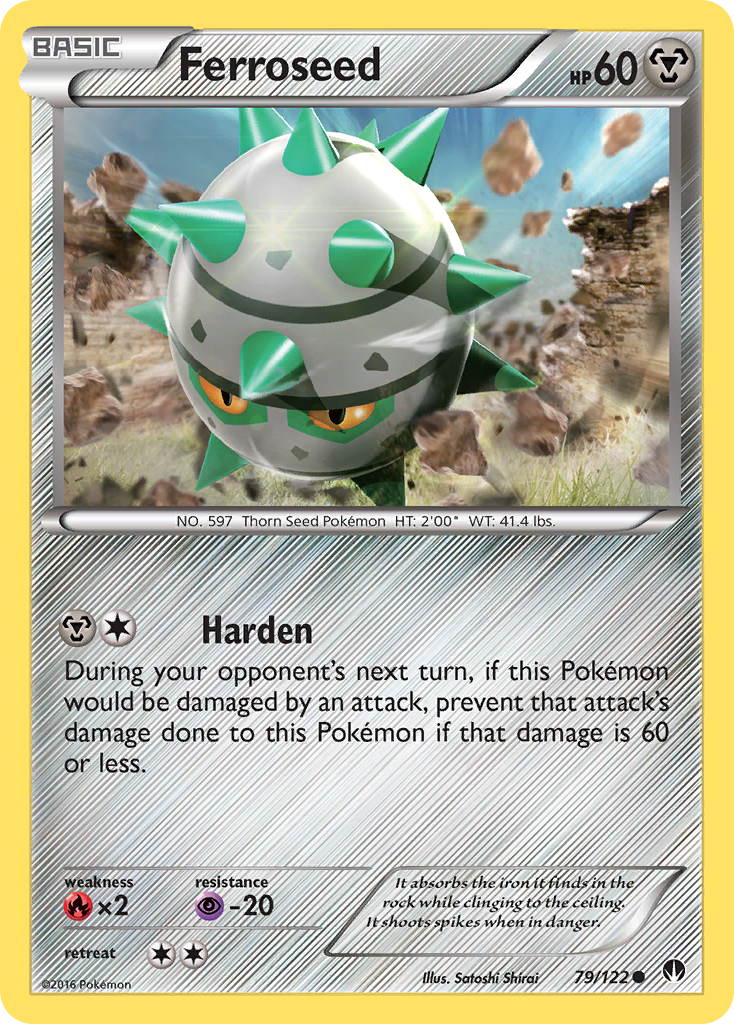 Ferroseed (79/122) - BREAKpoint Pokémon Card