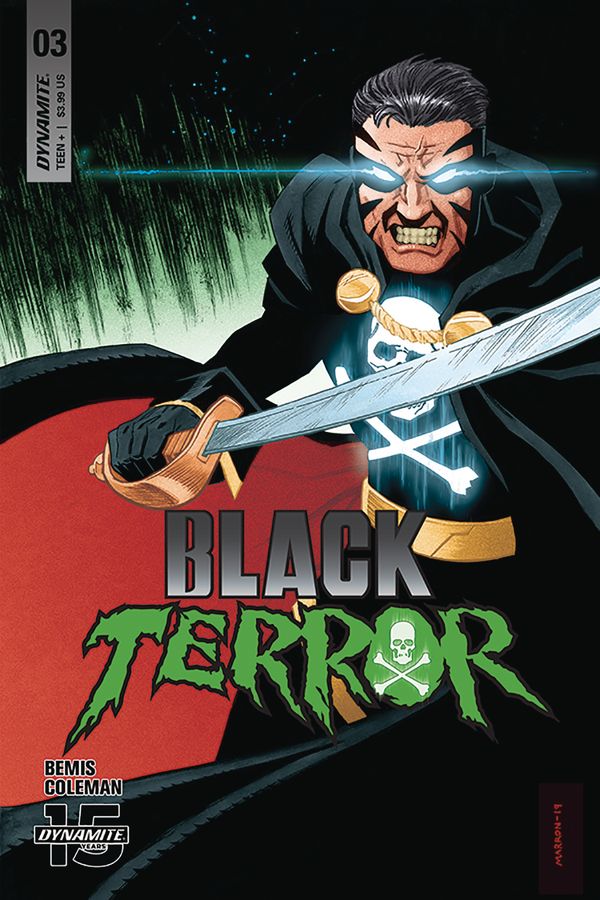 Black Terror #3 (Cover C Marron)