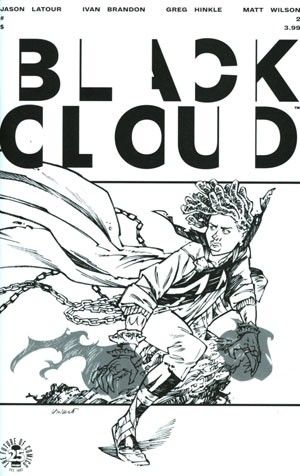Black Cloud #2 (Spawn Month Black & White Variant)