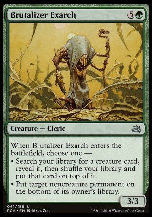 Brutalizer Exarch (Planechase Anthology decks) Trading Card