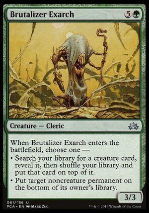 Brutalizer Exarch (Planechase Anthology decks)