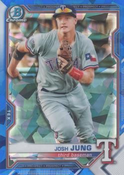 Josh Jung 2021 Bowman Sapphire Edition Baseball #BCP-38 Sports Card