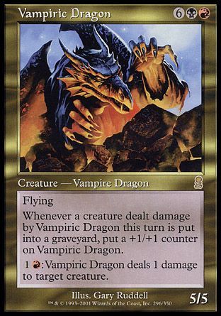 Vampiric Dragon (Odyssey) Trading Card