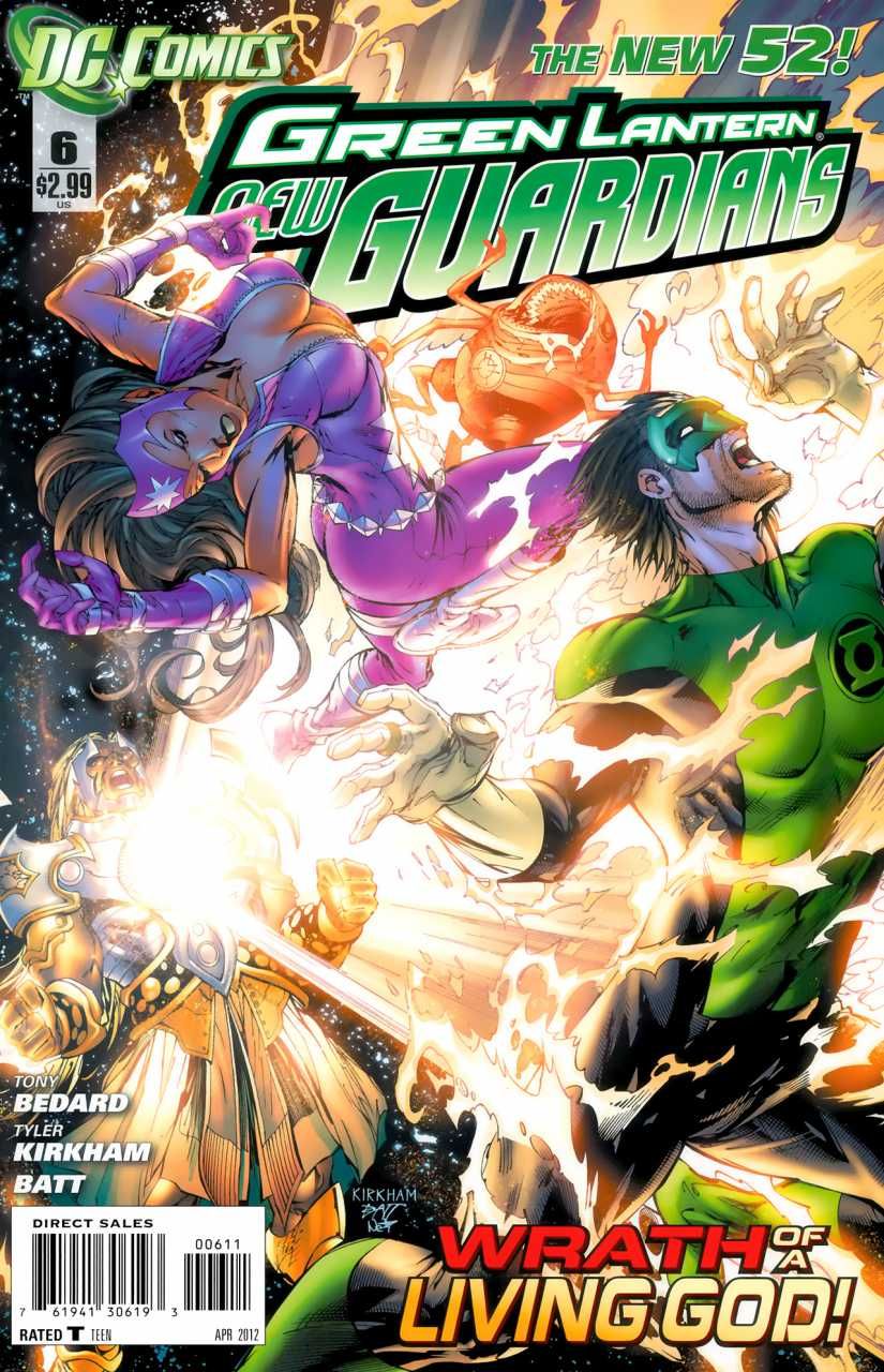 Green Lantern: New Guardians #6 Comic