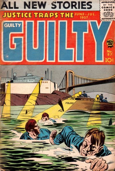 Justice Traps the Guilty #87 Comic