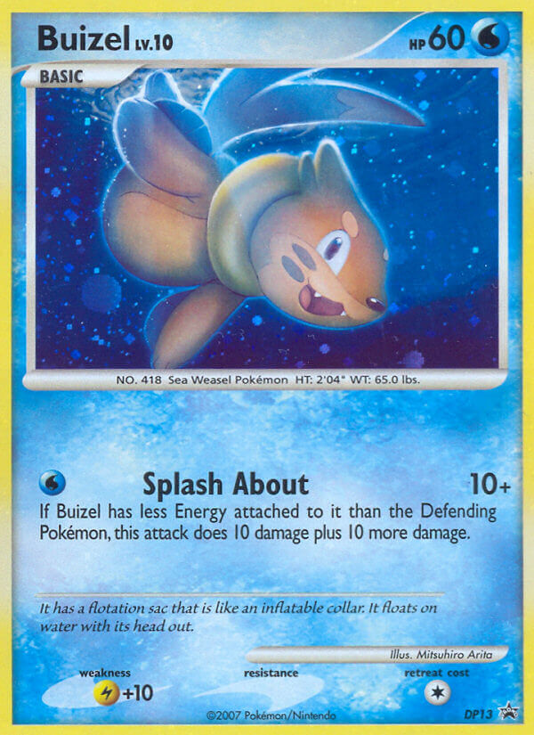 Floatzel Pokémon Card