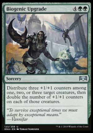 Biogenic Upgrade (Ravnica Allegiance)