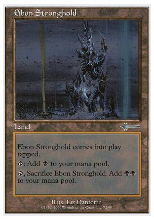 Ebon Stronghold (Beatdown) Trading Card