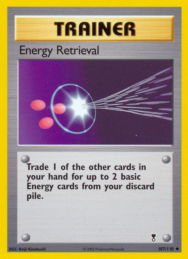 Energy Retrieval (Trainer) (107/110) - Legendary Collection Pokémon Card