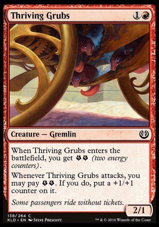 Thriving Grubs (Kaladesh) Trading Card