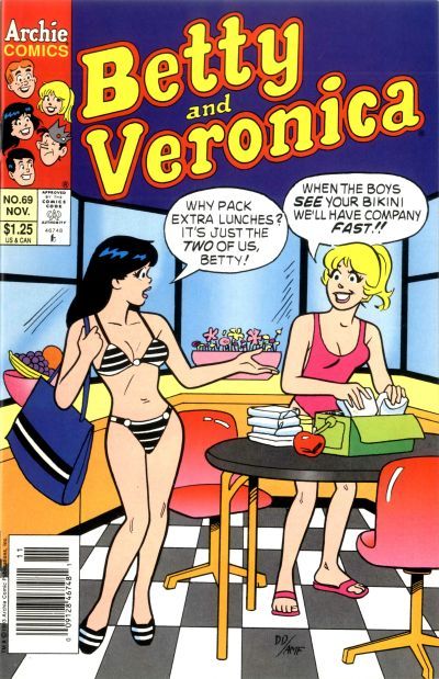 Betty and Veronica #69 Comic