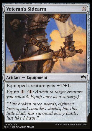 Veteran's Sidearm (Magic Origins) Trading Card