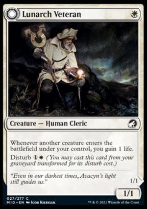 Lunarch Veteran (Innistrad: Midnight Hunt)