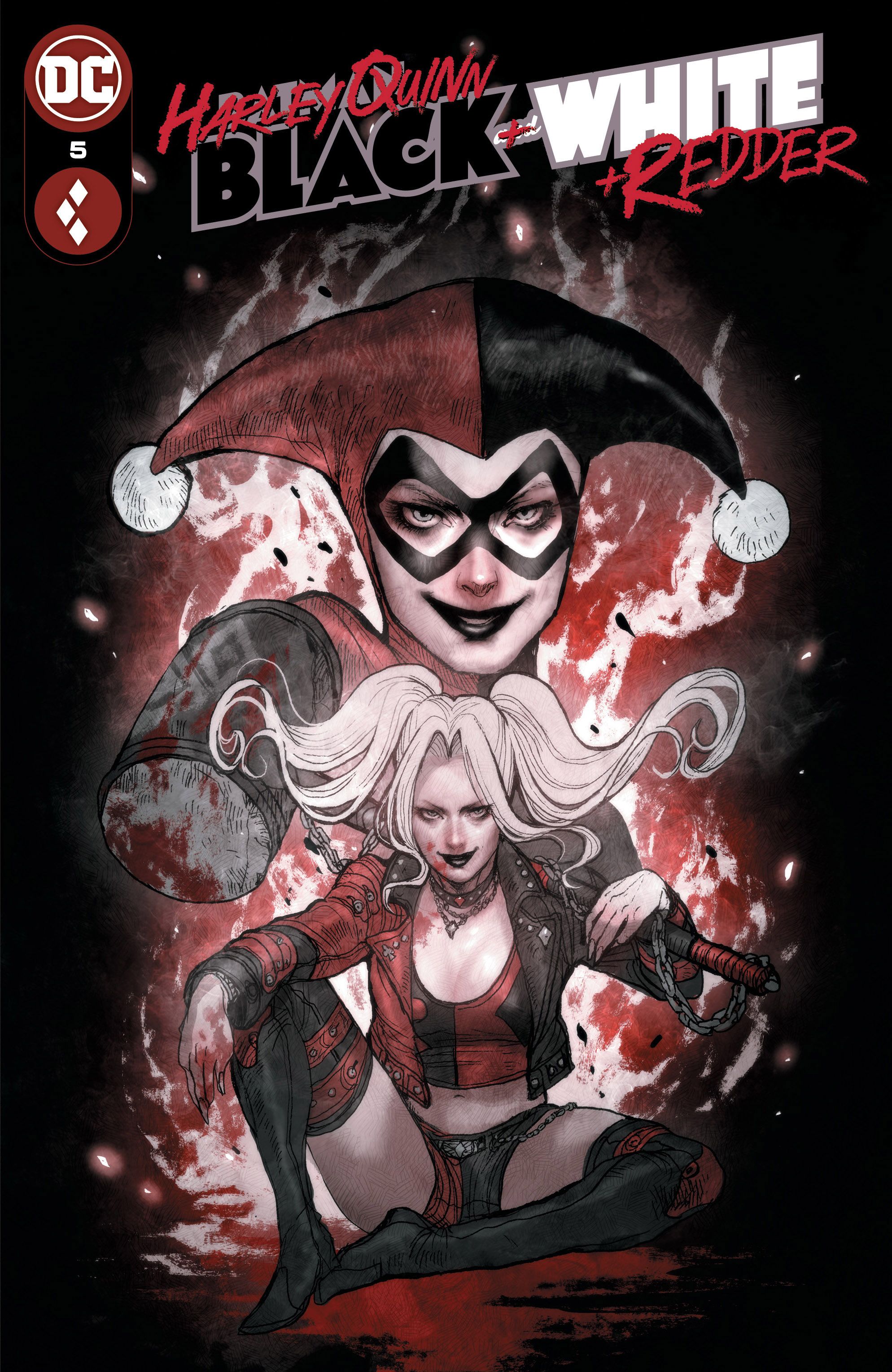 Harley Quinn: Black + White + Redder #5 Comic